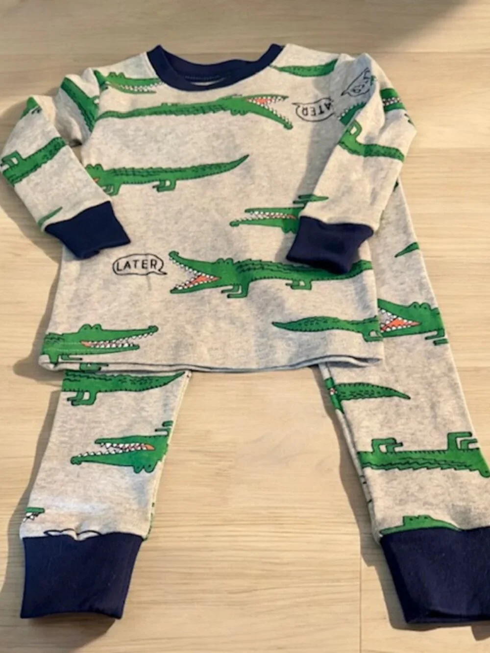 Carter's ALLIGATOR 4 Pc PJ Set NEW
